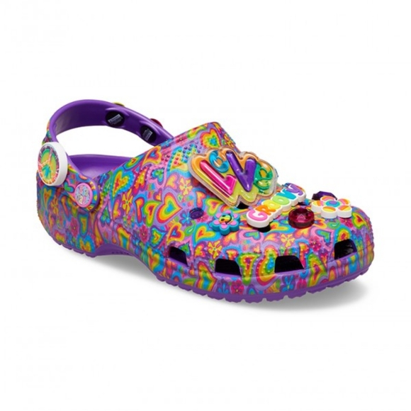 NIB Crocs Lisa Frank Adult Women’s 10/Men's 8 - Picture 2 of 13